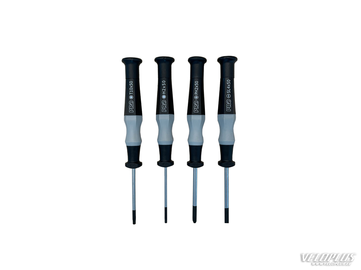 PRO Fine adjustment srewdriver set (2/2.5mm hex & JIS #1 & flat)