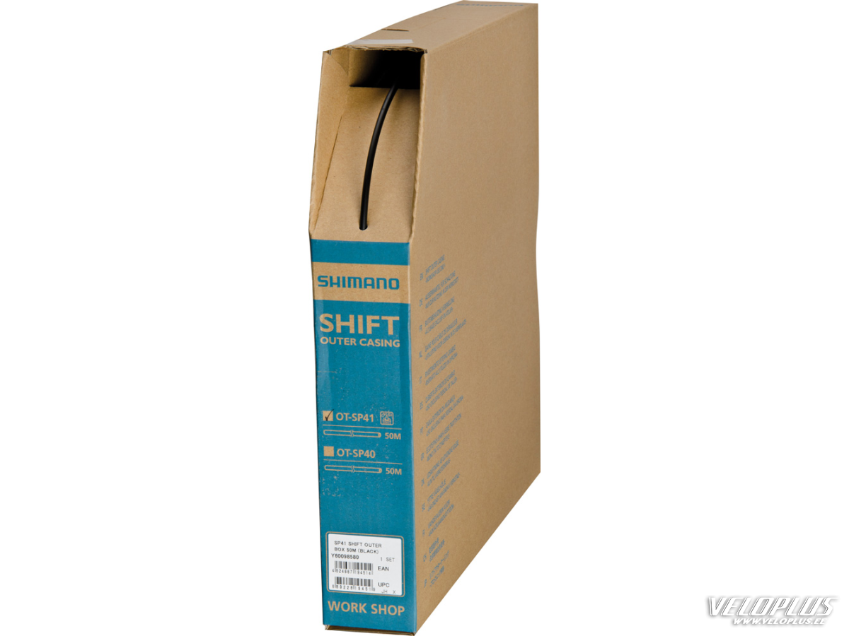 Pavarų išorinis apvalkalas Shimano OP-SP41 50m juodas