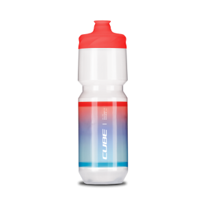 Cube Bottle Flow 750ml Teamline white´n´blue´n´red