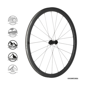 Maanteejooksud VISION METRON 37 SL DISC CLINCHER/TL SMN 11S/12S