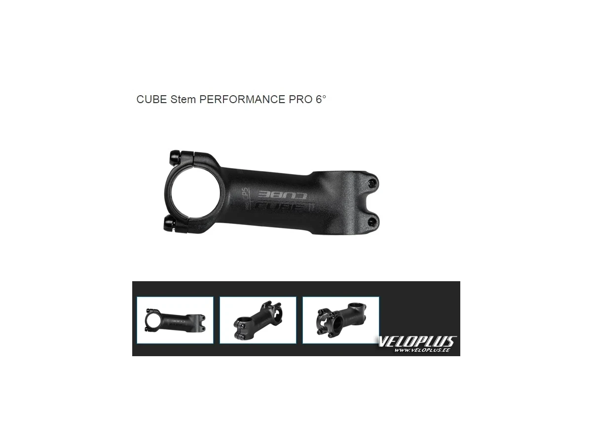CUBE Stem PERFORMANCE PRO 6° 90mm