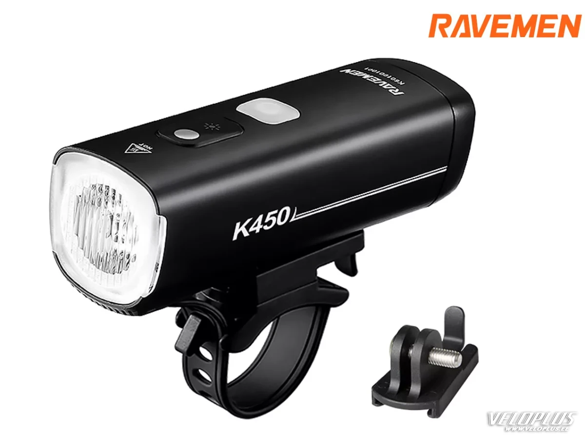 Front light RAVEMEN RAVEMEN K450 lm USB auto on/off