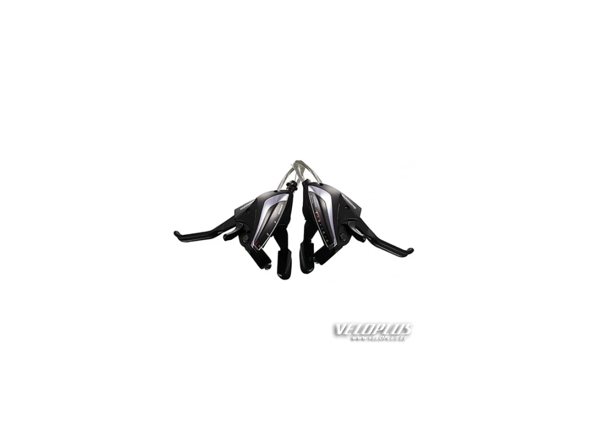 Shift/brake set Shimano EF60 3x8 black L/R