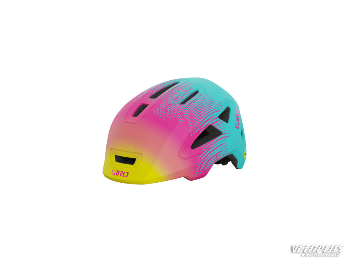 Helmet GIRO SCAMP MIPS II S/49-53CM Matte Teal/Pink Towers