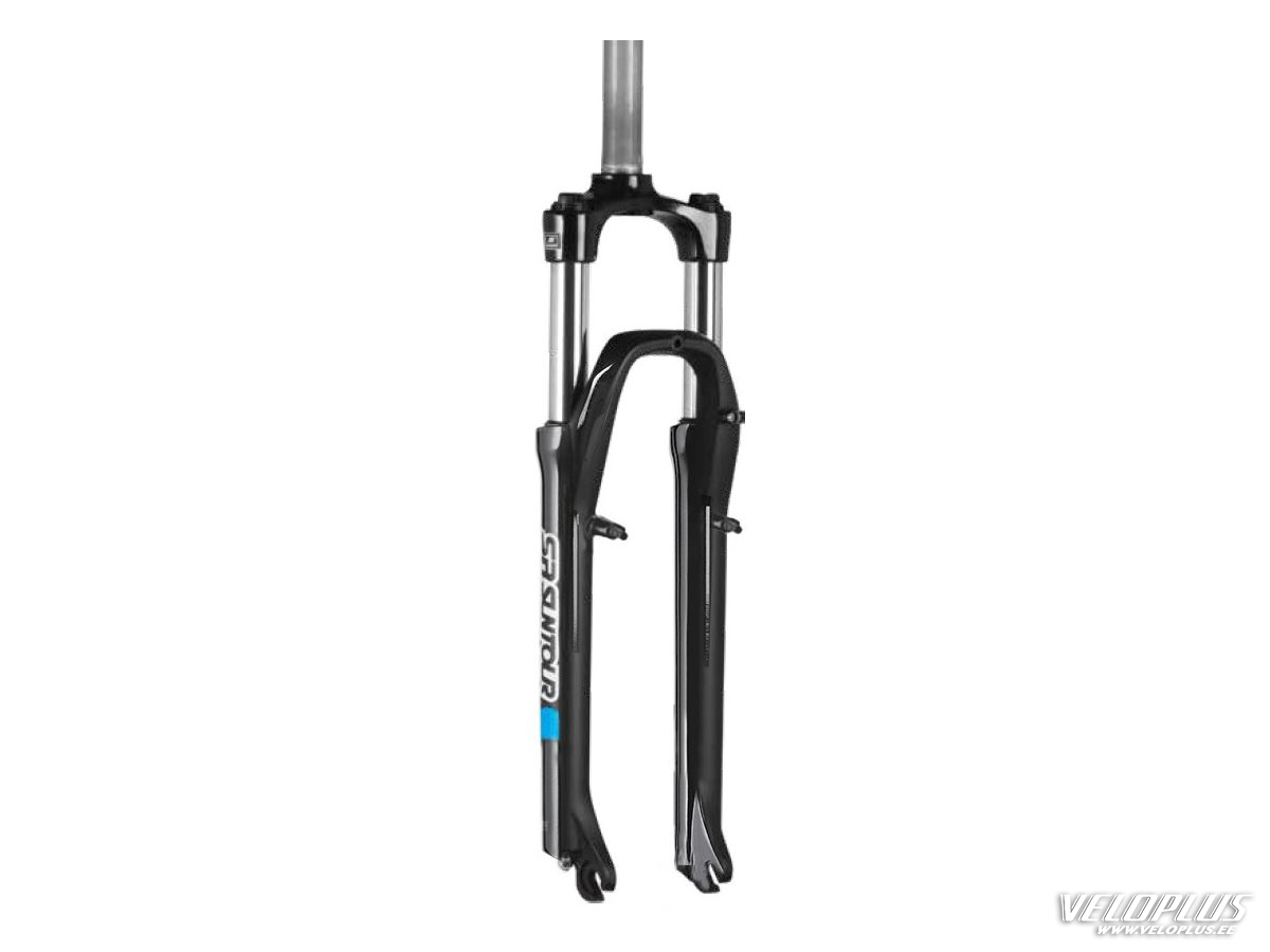 Priekšējā dakša SR SUNTOUR 26" XCE 28 P 100 mm 1-1/8" 9×100 mm melna (V-bremze)
