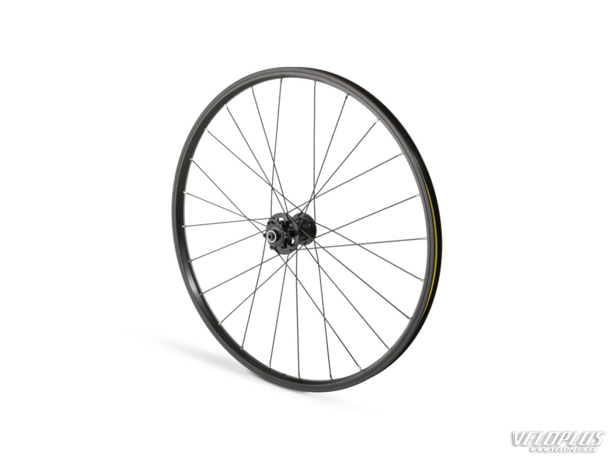 Front wheel WOOM EXPLORE 5 24" 24H AV black