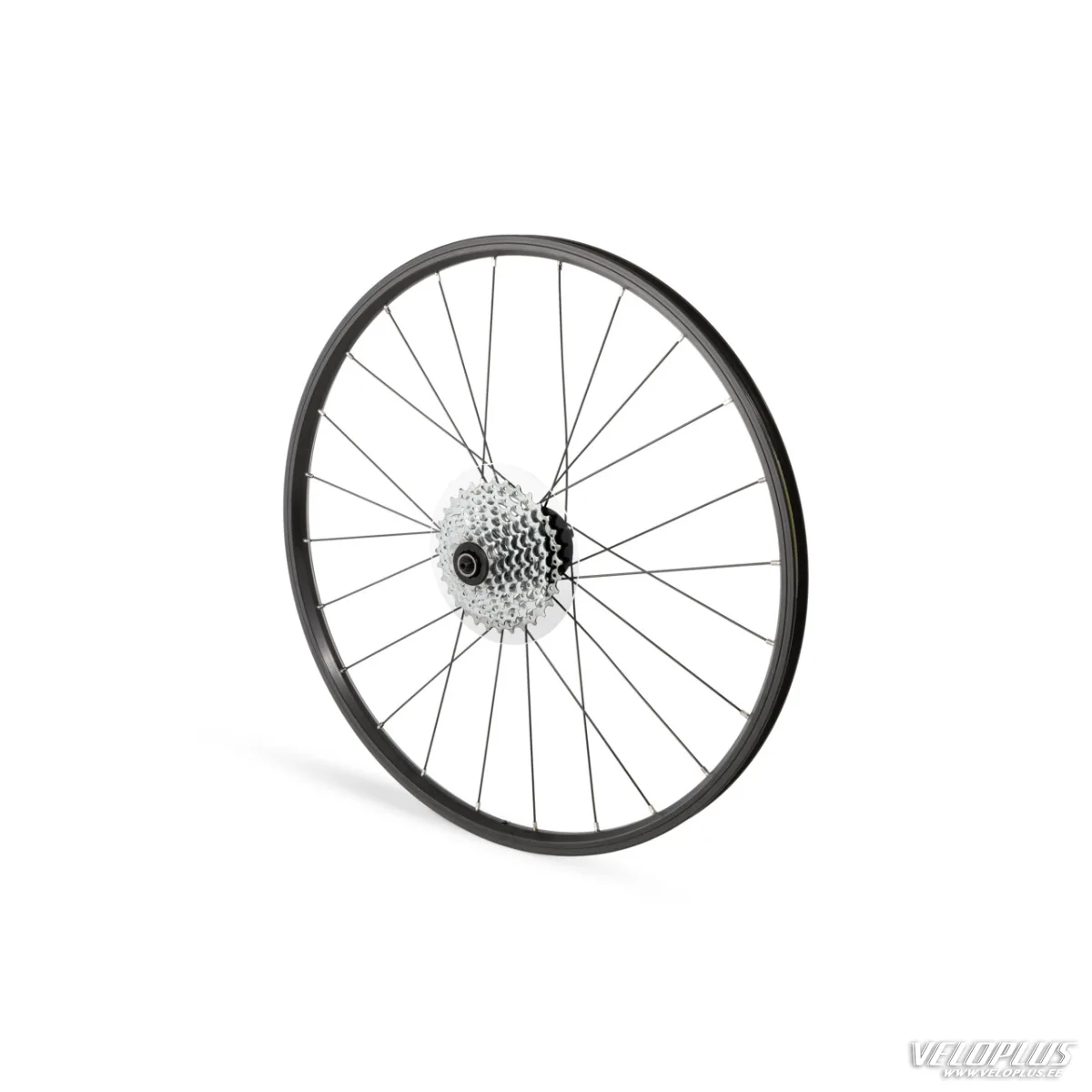 Rear wheel WOOM EXPLORE 5 24" 24H AV with HG cassette black