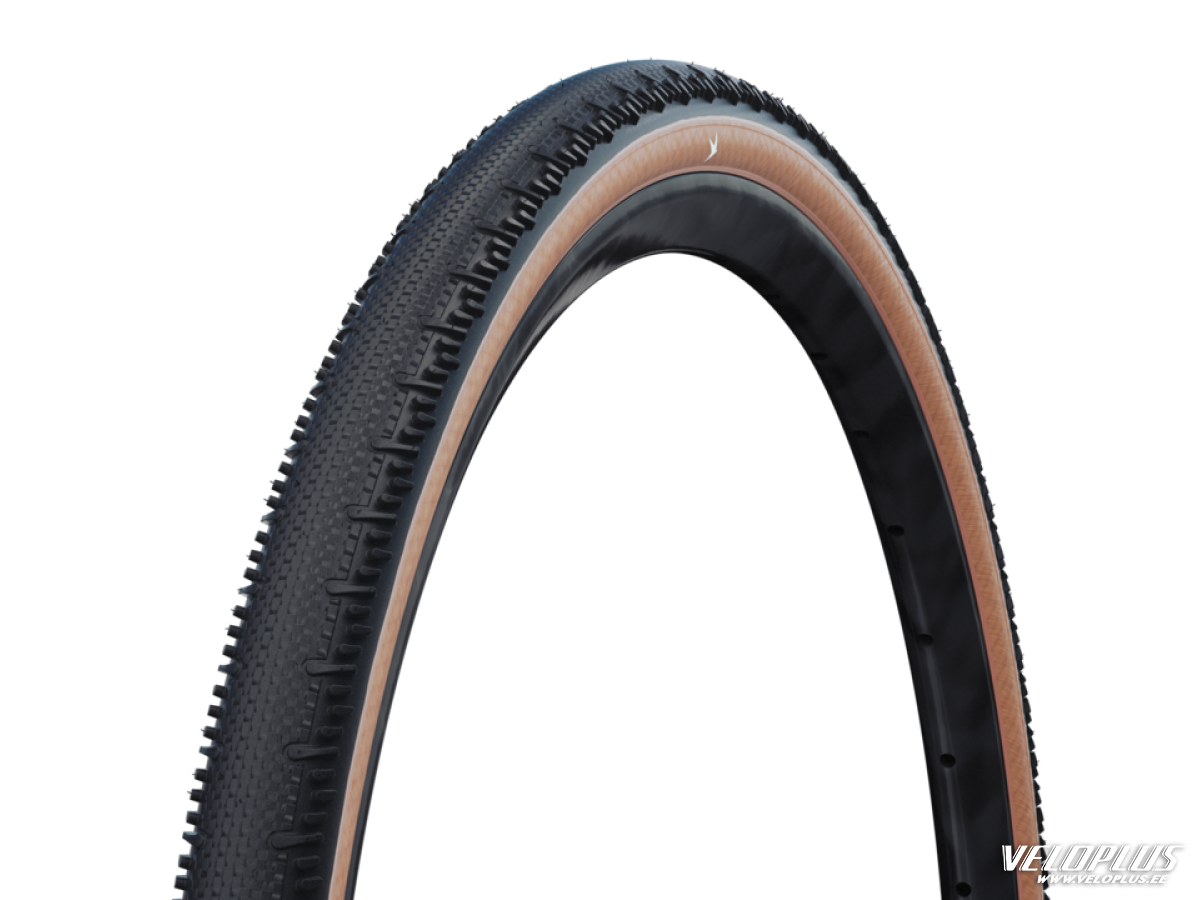 Tire Schwalbe G-One RS Pro 40-622 (700x40C) TLR, Addix Race, Transparent Sidewall