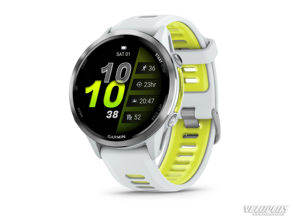Garmin Forerunner 970, Titanium with Whitestone Case