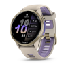 Garmin Forerunner 970, Soft Gold Titanium with French Grey Case