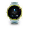 Garmin Forerunner 570 47 мм, ярко-жёлтый алюминий / каменно-белый / с бирюзово-синим ремешком thumbnail 4