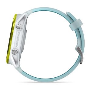 Garmin Forerunner 570 47 мм, ярко-жёлтый алюминий / каменно-белый / с бирюзово-синим ремешком