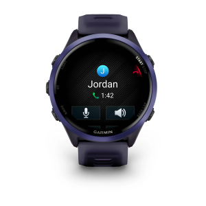Garmin Forerunner 570 47 мм, индиго синий алюминий / фиолетовый / с индиго-синим ремешком