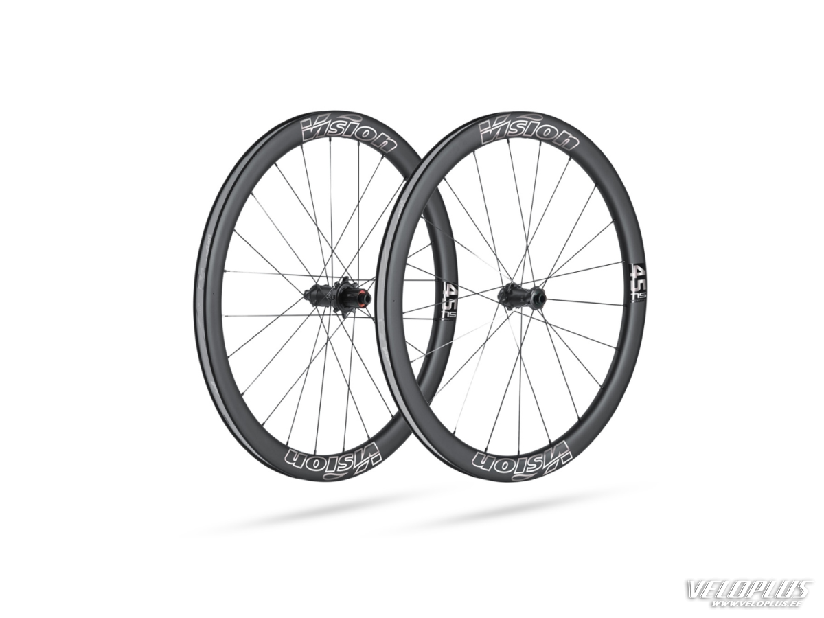 Plento ratų komplektas VISION METRON 45 SL Silver Edition DISC CLINCHER/TL SMN 11S/12S