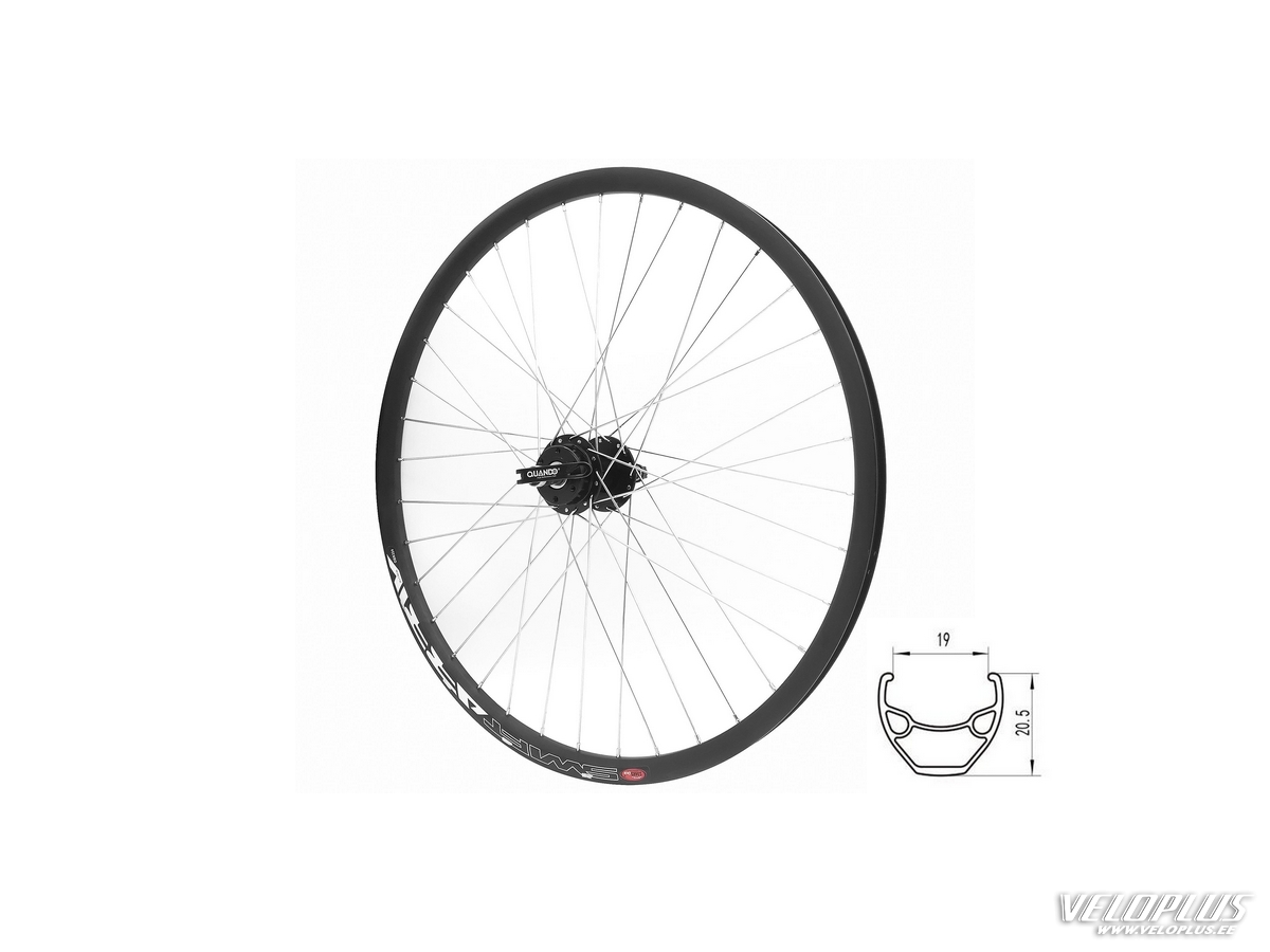 Tagajooks 26" Stars tirrile, ketas 6-polt, QR