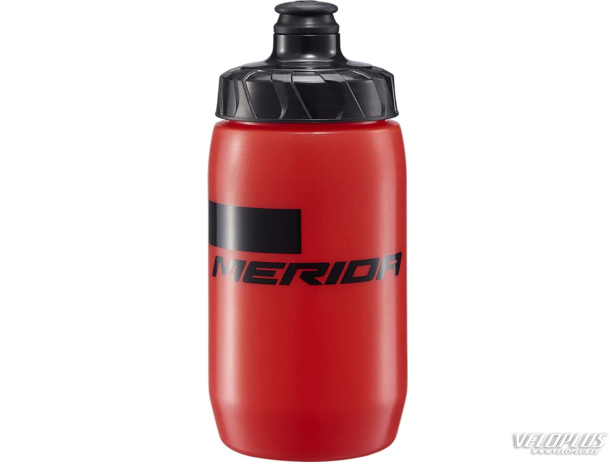 Pudel Merida 500ml punane-must kaanega