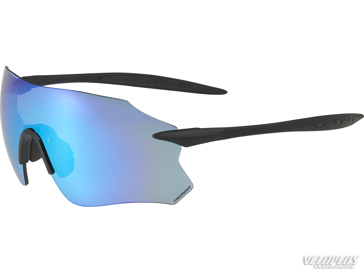 Akiniai Merida FRAMELESS 3 black - blue mirror