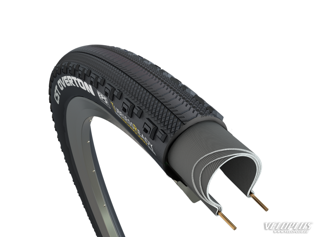 Tire CST 700x45 Overton CRD-01, Foldable, Black, TLR