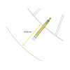 Ventiilipikendus TOPEAK PRESTA VALVE EXTENDER XL 75mm must thumbnail 3