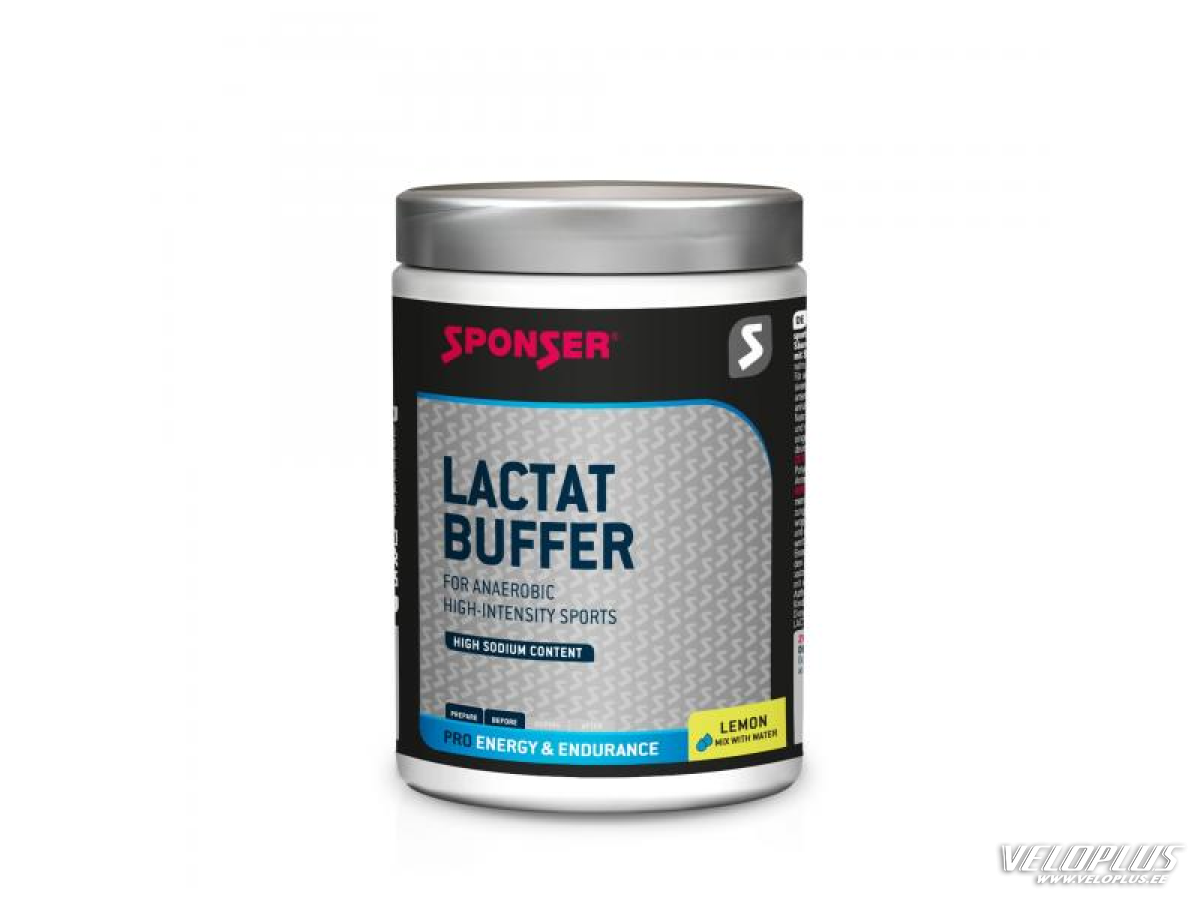 Sponser Lactat Buffer 600g Citrons – Dzēriena pulveris