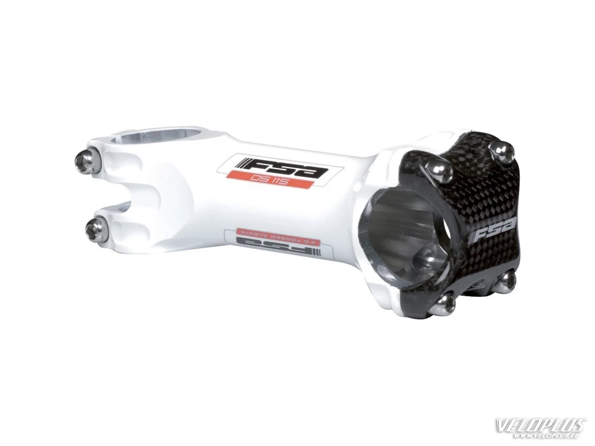 Stem FSA OS-115 110mm carb wht