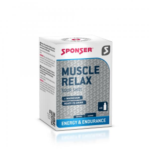 Напиток Sponser Muscle Relax Shot 4x30 мл, от мышечных спазмов