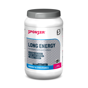 Sporta dzēriena pulveris Sponser Long Energy 1200 g, ogu garša