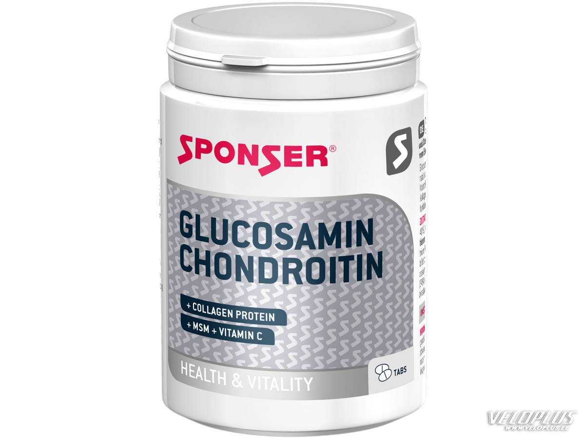 Tabletes Sponser Glucosamine & Chondroitin, 180 tbl locītavām