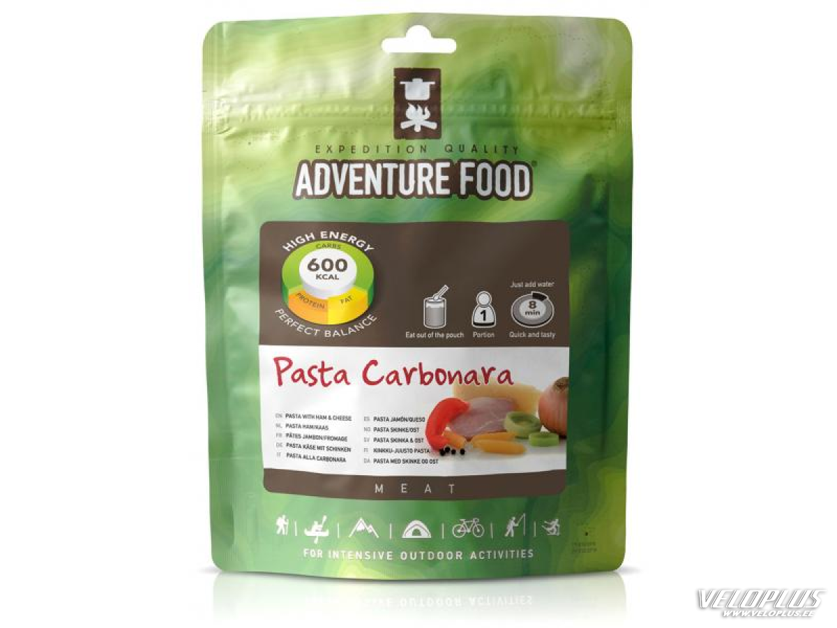 Matksasöök Adventure Food Pasta Carbonara 143 g