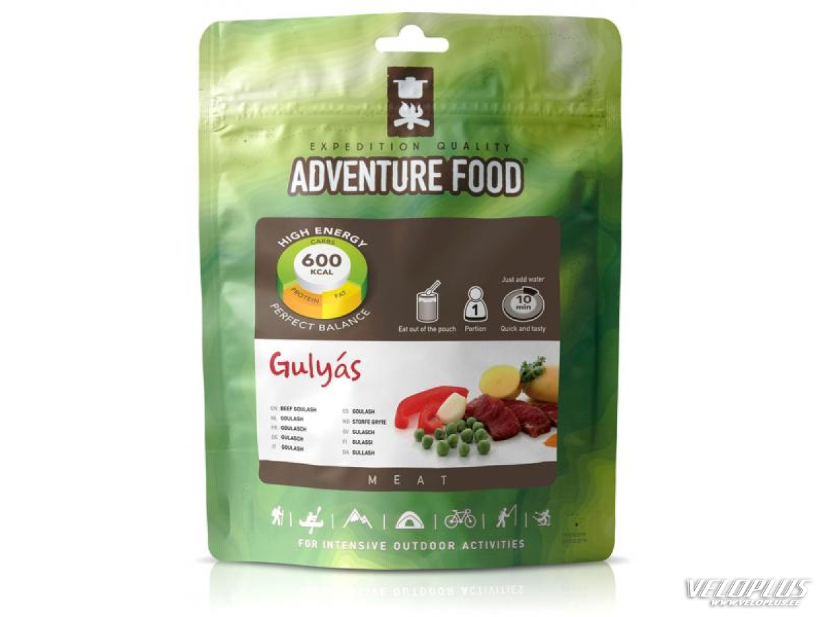 Походное блюдо Adventure Food Gulyàs 135 г, Гуляш с картофелем