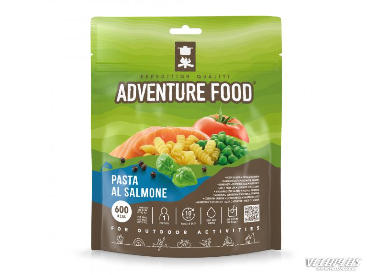 Matksasöök Adventure Food Pasta al Salmone 148 g, Lõhepasta