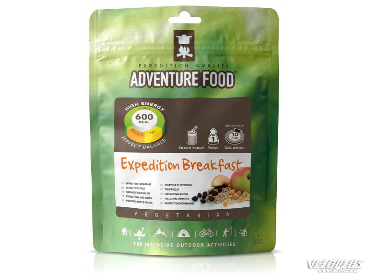 Matksasöök Adventure Food Expedition Breakfast 142 g, Ränduri hommikusöök