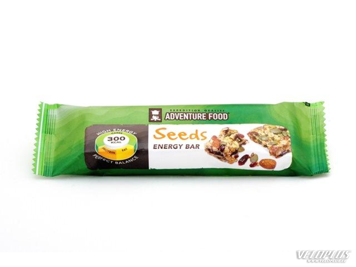 Matksasöök Adventure Food Energy Bar seeds 70 g, energiabatoon seemnetega, 300 kcal