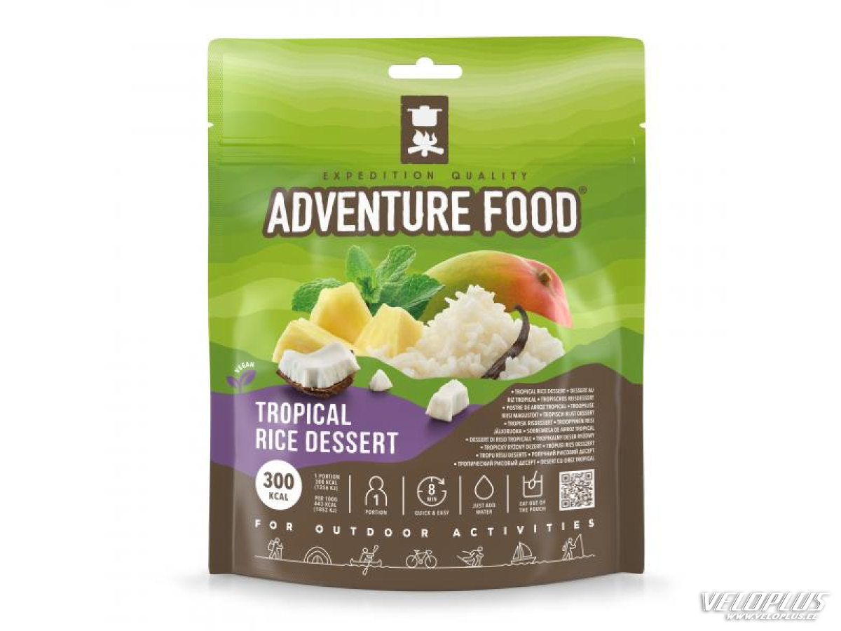 Matksasöök Adventure Food Tropical Rice Dessert 67 g, Troopiline riisimaius