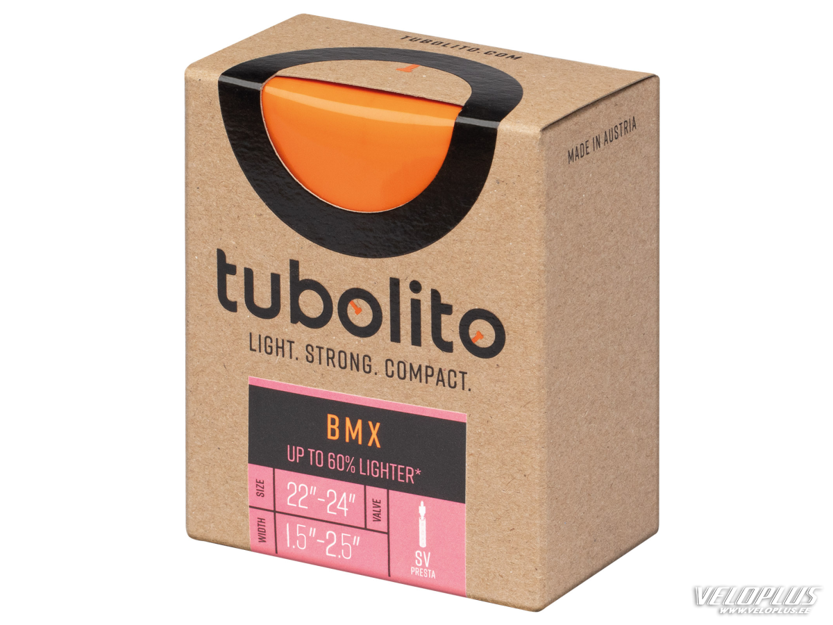 Tube TUBOLITO BMX 22/24x1.5/2.5 SV/PV/FV 42mm 69g