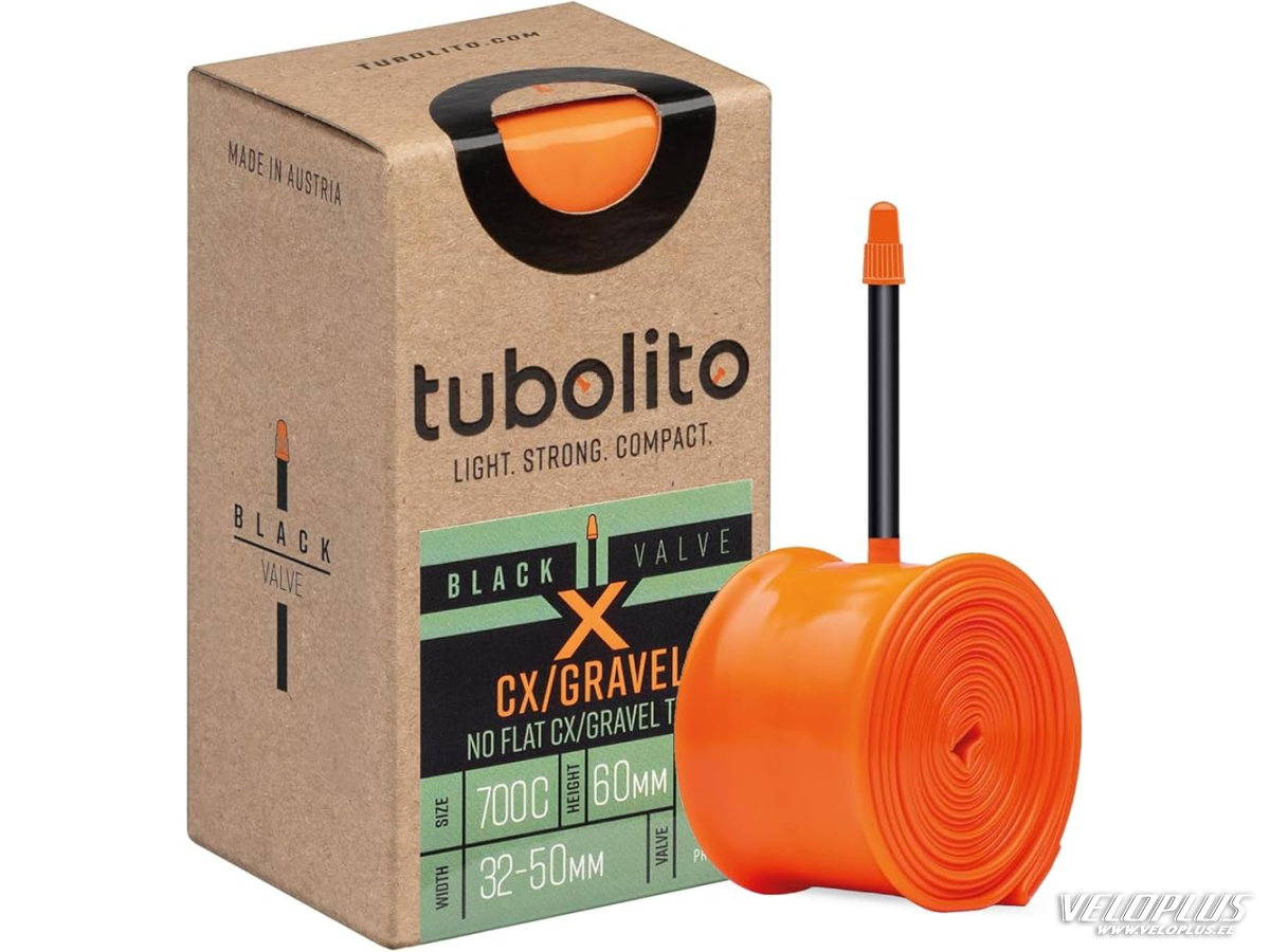 Tube TUBOLITO X-CX/GRAVEL/ALL 700x32/50mm FV/PV 60mm black 131g