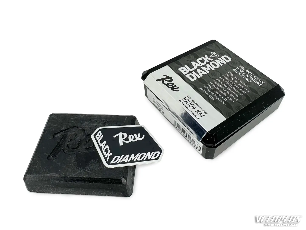 Ķēdes vaska piedeva REX BLACK DIAMOND HOT WAX ADDITIVE BLOCK 40g