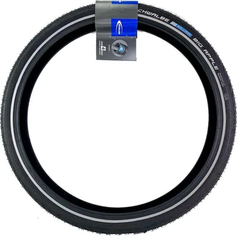 Padanga Schwalbe Big Apple 20x2.15 Juoda+refleksinė