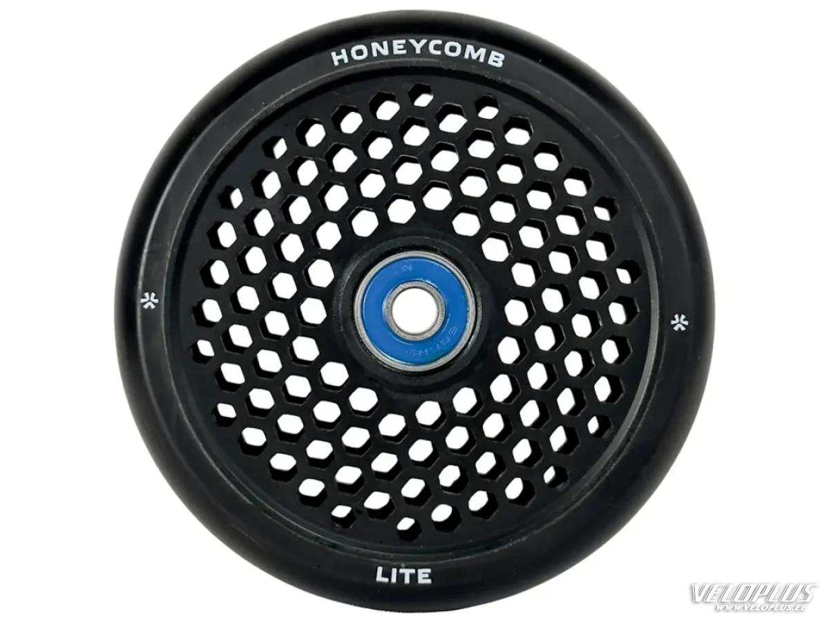 Paspirtuko ratas UNION HONEYCOMB LITE 110mm juodas