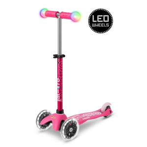 Micro Mini Deluxe Magic LED Foldable Scooter