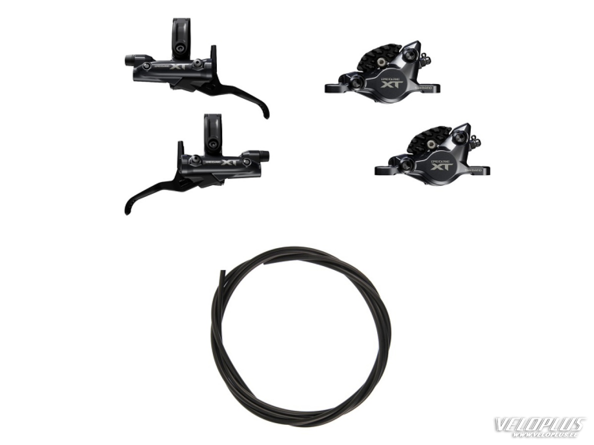 Shimano Deore XT BR-M8200/BL-M8200 2-Piston Disc Brake Kit (Front & Rear)