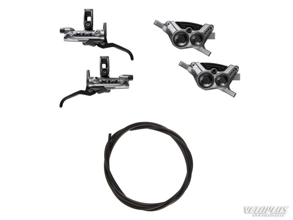 Shimano XTR BR-M9220/BL-M9220 4-Piston Disc Brake Kit (Front & Rear)