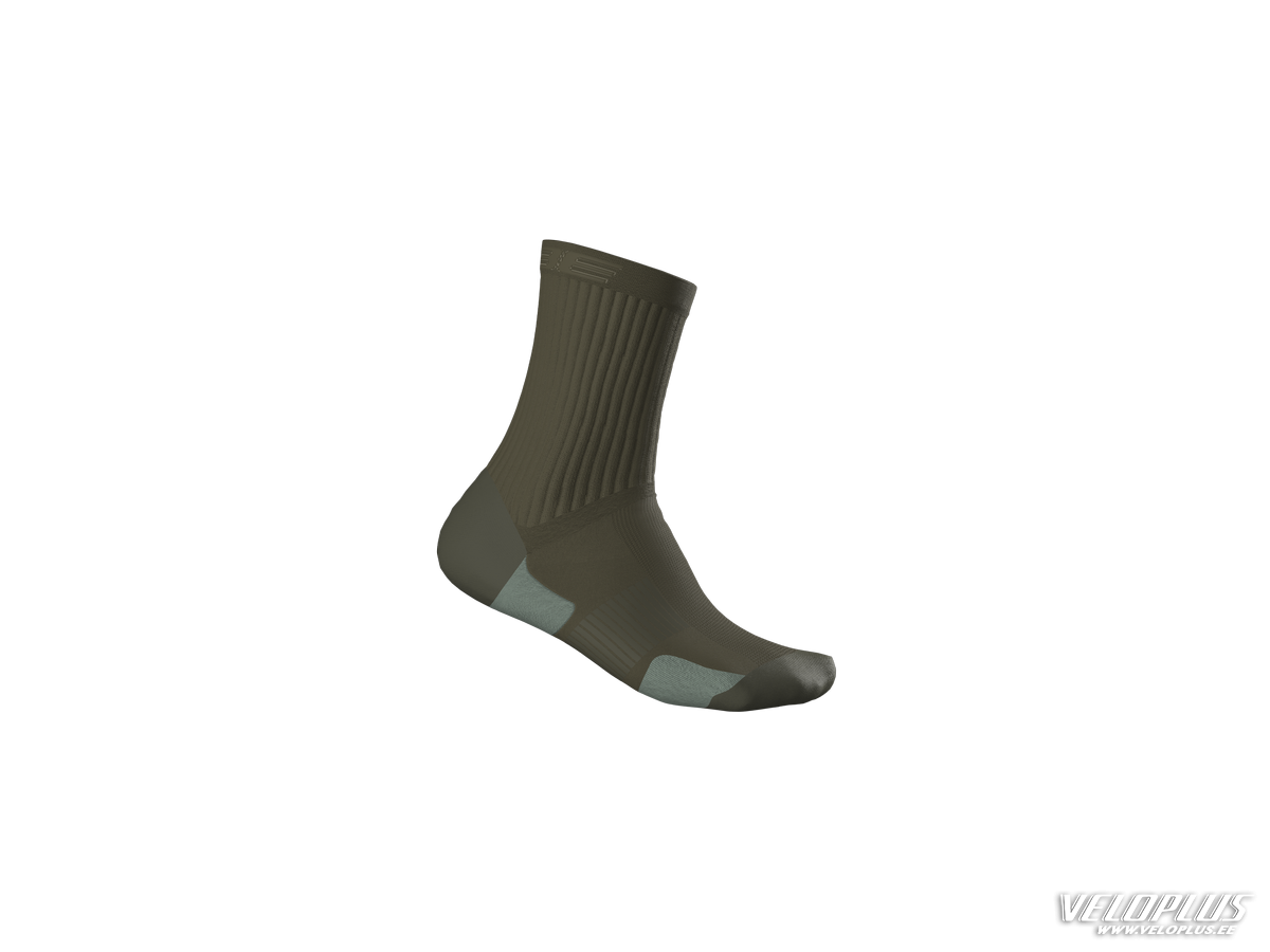 Zeķes Cube High Cut MTB TM, olīvu