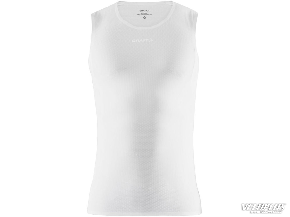 Базовый слой CRAFT PRO DRY NANOWEIGHT SL без рукавов белый