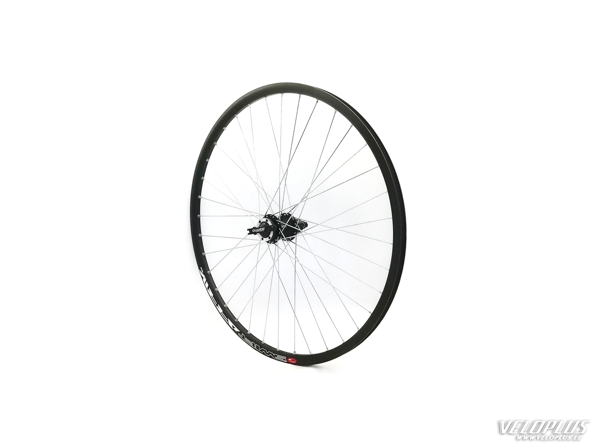 Aizmugurējais ritenis 28" Stars, 6 skr., kasešu 8–11 ātr., dubults aplis, QR, melns