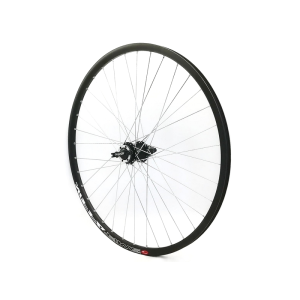 Aizmugurējais ritenis 28" Stars, 6 skr., kasešu 8–11 ātr., dubults aplis, QR, melns