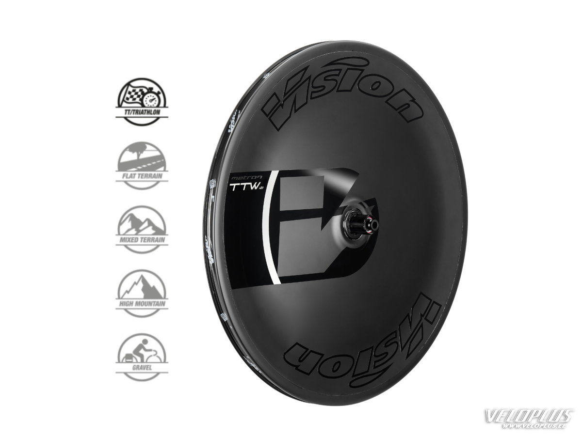 Заднее дисковое колесо VISION METRON TTW PRS DB-CL CH-TL SH11 B5