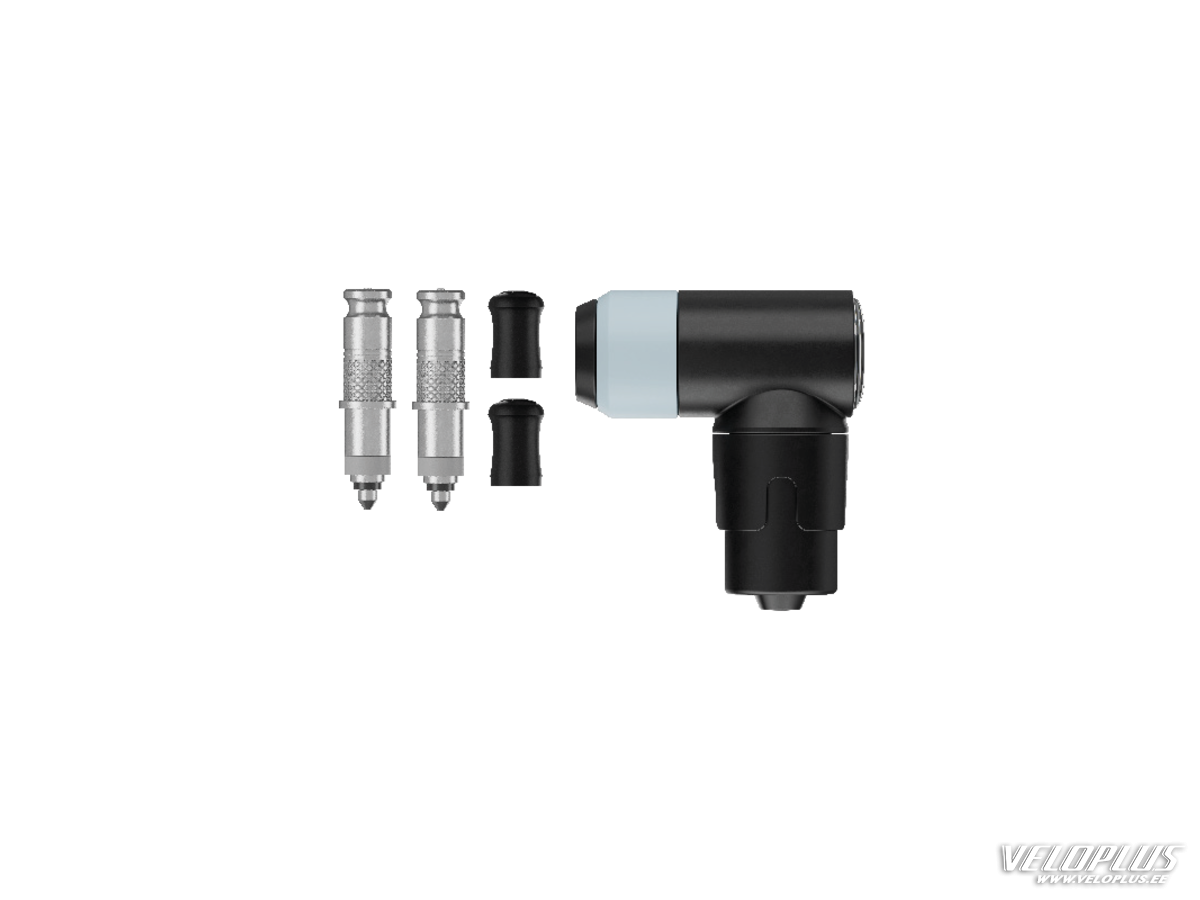 Schwalbe CLIKVALVE pompos galvutė + DV-SCV Dunlop vožtuvai