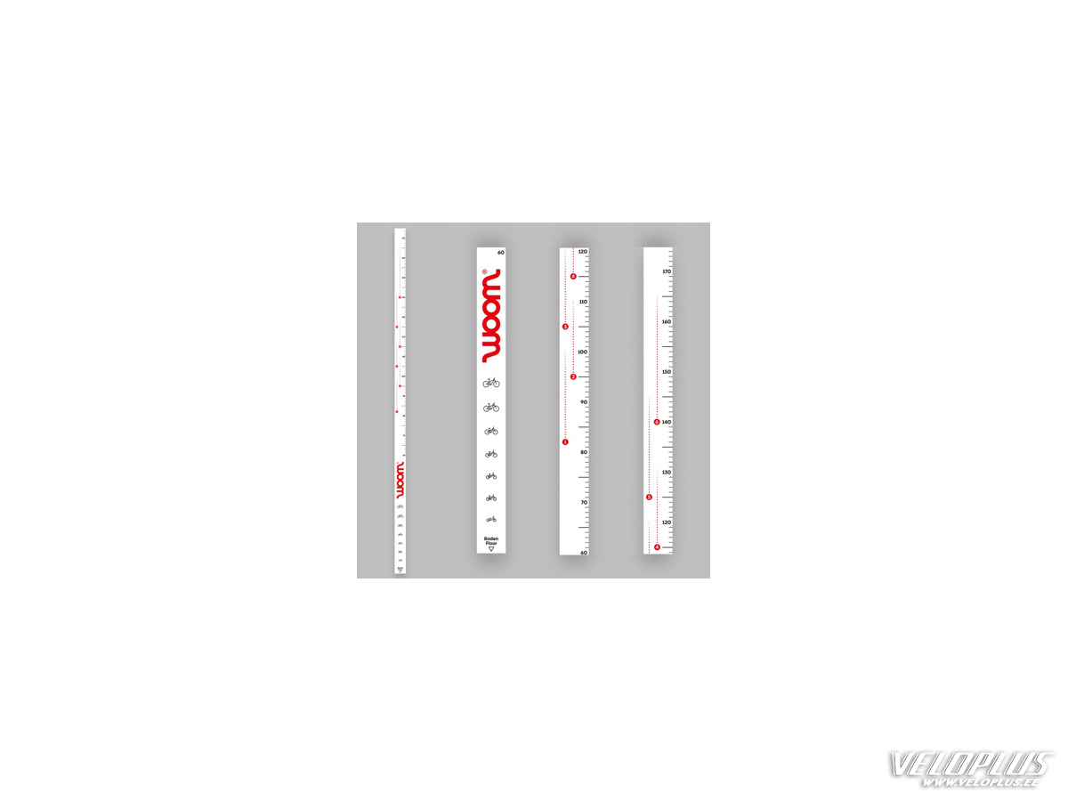 Kleebis mõõdulint WOOM 58x1750 mm