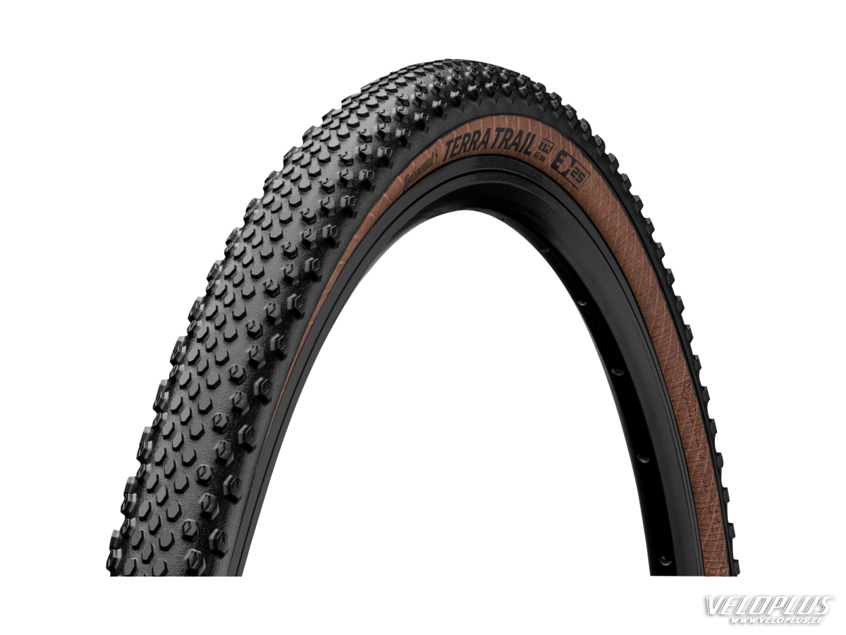 Покрышка Continental Terra Trail ShieldWall 45-622 / 28x1.70 TR Черный/Tan